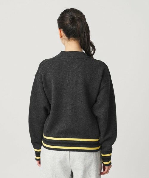 BEAUTY&YOUTH UNITED ARROWS / ビューティー&ユース ユナイテッドアローズ カーディガン・ボレロ | ウールブレンド ラインカーディガン | 詳細14