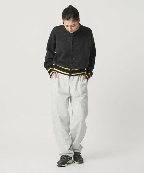 BEAUTY&YOUTH UNITED ARROWS / ビューティー&ユース ユナイテッドアローズ カーディガン・ボレロ | ウールブレンド ラインカーディガン | 詳細11