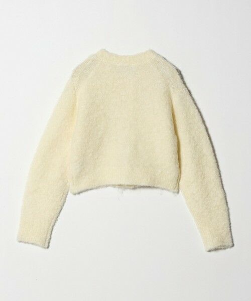 BEAUTY&YOUTH UNITED ARROWS / ビューティー&ユース ユナイテッドアローズ カーディガン・ボレロ | ウールブレンド ブークレ クルーネックカーディガン | 詳細5