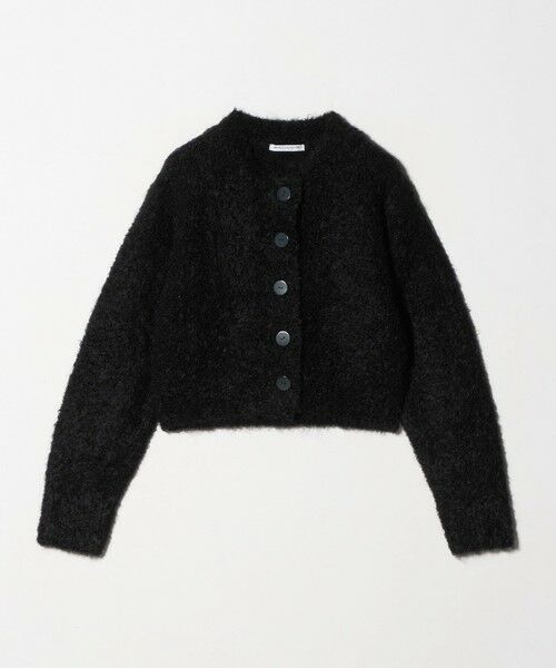 BEAUTY&YOUTH UNITED ARROWS / ビューティー&ユース ユナイテッドアローズ カーディガン・ボレロ | ウールブレンド ブークレ クルーネックカーディガン | 詳細13
