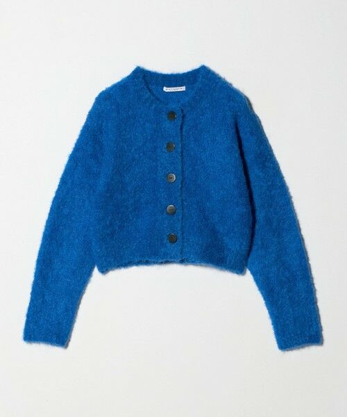 BEAUTY&YOUTH UNITED ARROWS / ビューティー&ユース ユナイテッドアローズ カーディガン・ボレロ | ウールブレンド ブークレ クルーネックカーディガン | 詳細20