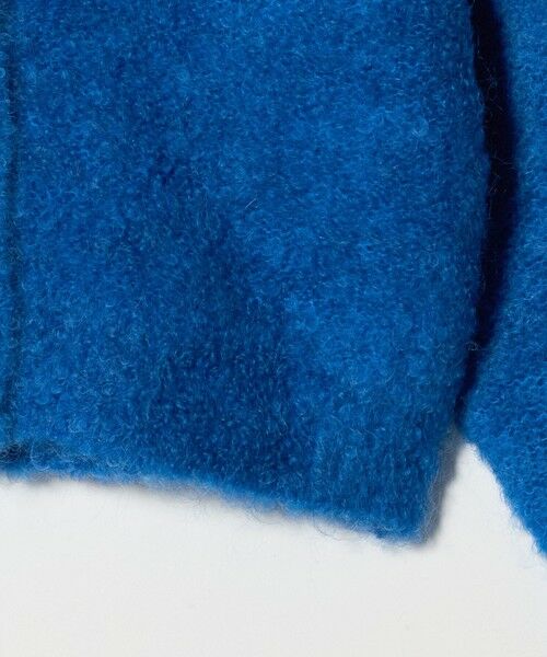 BEAUTY&YOUTH UNITED ARROWS / ビューティー&ユース ユナイテッドアローズ カーディガン・ボレロ | ウールブレンド ブークレ クルーネックカーディガン | 詳細24