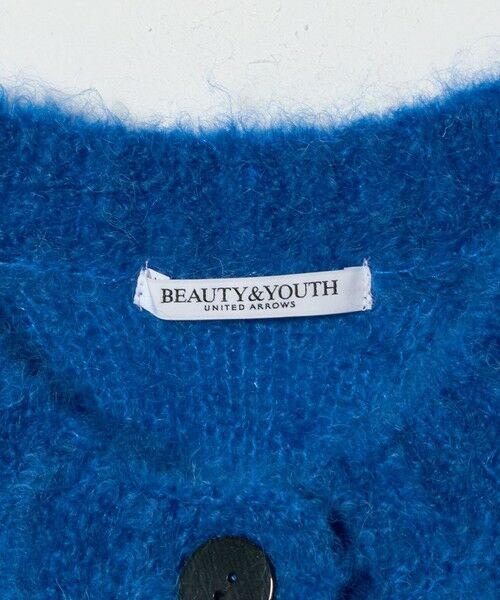 BEAUTY&YOUTH UNITED ARROWS / ビューティー&ユース ユナイテッドアローズ カーディガン・ボレロ | ウールブレンド ブークレ クルーネックカーディガン | 詳細26