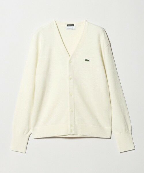BEAUTY&YOUTH UNITED ARROWS / ビューティー&ユース ユナイテッドアローズ カーディガン・ボレロ | 【別注】＜LACOSTE＞ロングスリーブニットカーディガン | 詳細4