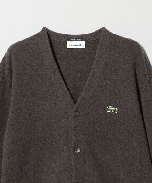 BEAUTY&YOUTH UNITED ARROWS / ビューティー&ユース ユナイテッドアローズ カーディガン・ボレロ | 【別注】＜LACOSTE＞ロングスリーブニットカーディガン | 詳細23