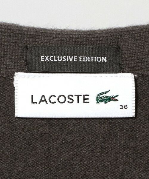 BEAUTY&YOUTH UNITED ARROWS / ビューティー&ユース ユナイテッドアローズ カーディガン・ボレロ | 【別注】＜LACOSTE＞ロングスリーブニットカーディガン | 詳細28