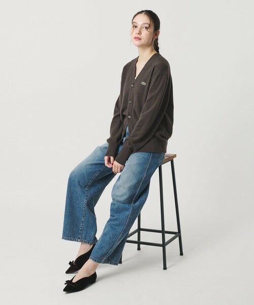 BEAUTY&YOUTH UNITED ARROWS / ビューティー&ユース ユナイテッドアローズ カーディガン・ボレロ | 【別注】＜LACOSTE＞ロングスリーブニットカーディガン | 詳細20