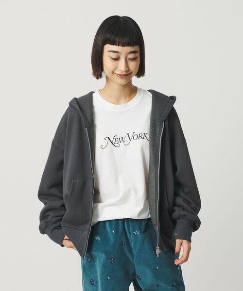 BEAUTY&YOUTH UNITED ARROWS / ビューティー&ユース ユナイテッドアローズ パーカー | 【別注】＜Americana＞スウェットジップパーカー | 詳細1