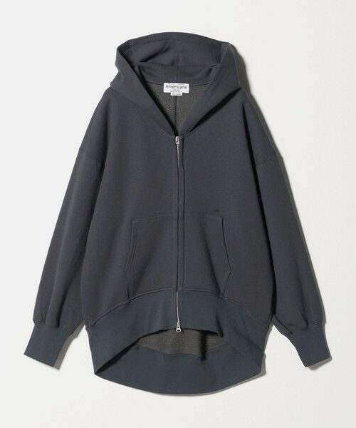 BEAUTY&YOUTH UNITED ARROWS / ビューティー&ユース ユナイテッドアローズ パーカー | 【別注】＜Americana＞スウェットジップパーカー | 詳細7