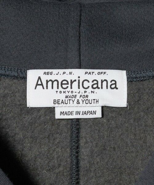 BEAUTY&YOUTH UNITED ARROWS / ビューティー&ユース ユナイテッドアローズ パーカー | 【別注】＜Americana＞スウェットジップパーカー | 詳細17