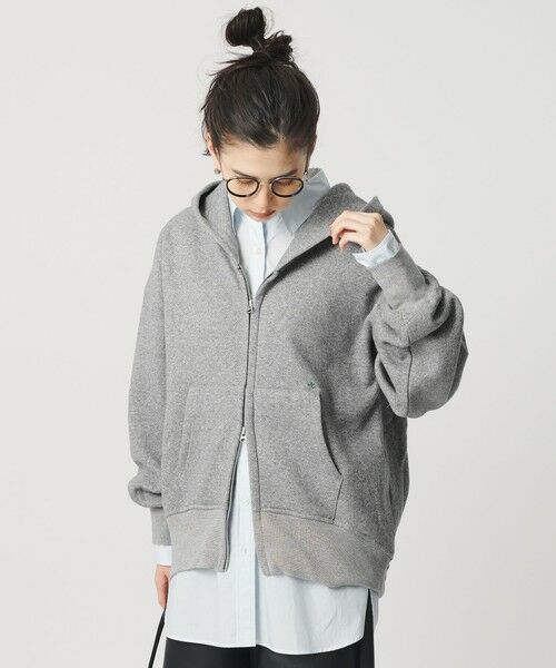 BEAUTY & YOUTH UNITED ARROWS/ビューティー&ユース ユナイテッドアローズ 【別注】<Americana>スウェットジップパーカー MD. GRAY FREE BEAUTY & YOUTH UNITED ARROWS/ビューティー&ユース ユナイテッドアローズ 【別注】<Americana>スウェットジップパーカー MD. GRAY FREE
