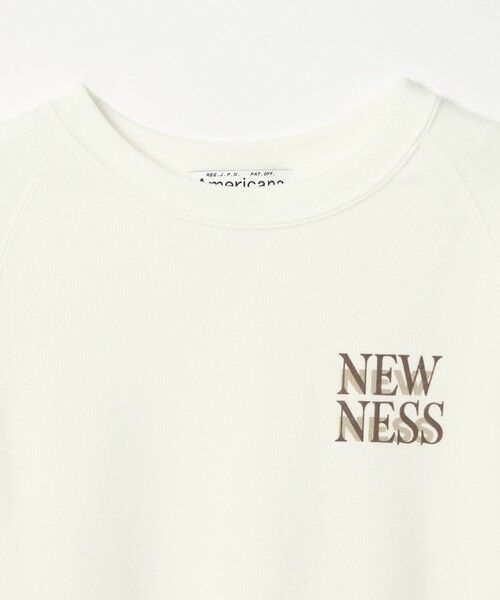 BEAUTY&YOUTH UNITED ARROWS / ビューティー&ユース ユナイテッドアローズ スウェット | 【別注】＜Americana＞ロゴスウェットプルオーバー | 詳細9