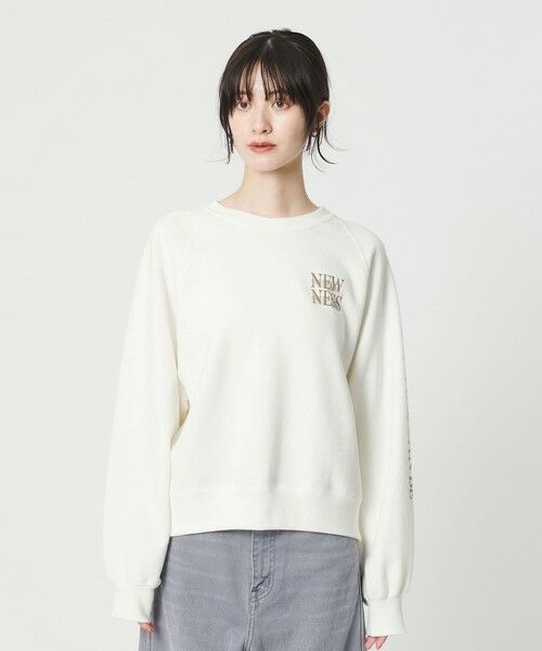 BEAUTY&YOUTH UNITED ARROWS / ビューティー&ユース ユナイテッドアローズ スウェット | 【別注】＜Americana＞ロゴスウェットプルオーバー | 詳細4