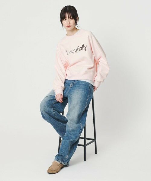 BEAUTY&YOUTH UNITED ARROWS / ビューティー&ユース ユナイテッドアローズ スウェット | 【別注】＜Americana＞ロゴスウェットプルオーバー | 詳細19