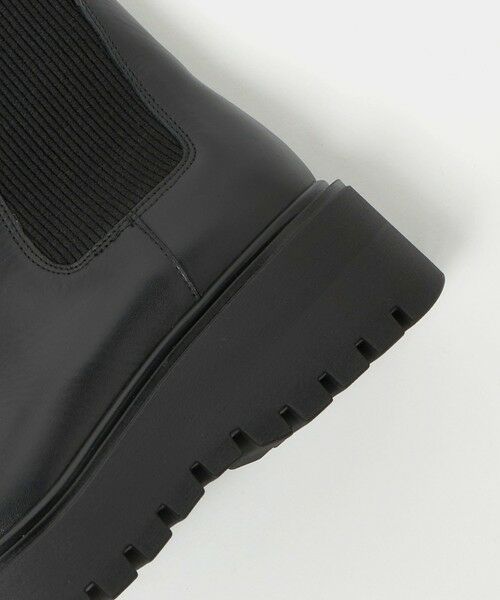 BEAUTY&YOUTH UNITED ARROWS / ビューティー&ユース ユナイテッドアローズ ブーツ(ショート丈) | <CORSO ROMA 9>レザー リブ サイドゴアブーツ | 詳細12