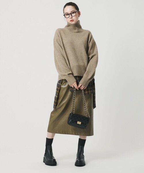 BEAUTY&YOUTH UNITED ARROWS / ビューティー&ユース ユナイテッドアローズ ブーツ(ショート丈) | <CORSO ROMA 9>レザー リブ サイドゴアブーツ | 詳細3