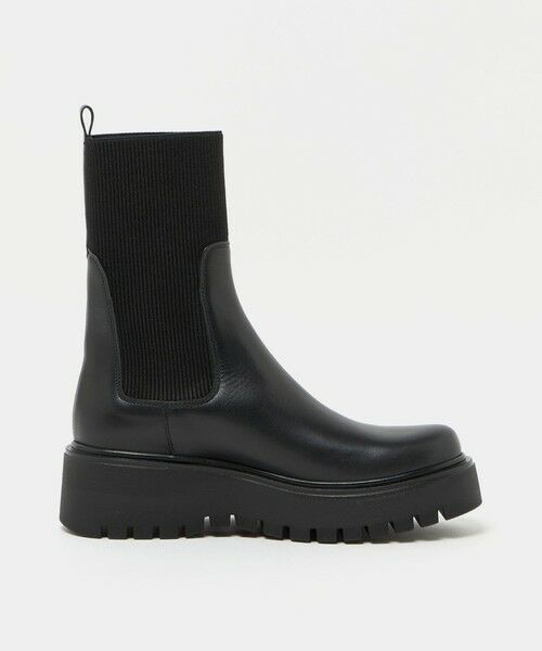 BEAUTY&YOUTH UNITED ARROWS / ビューティー&ユース ユナイテッドアローズ ブーツ(ショート丈) | <CORSO ROMA 9>レザー リブ サイドゴアブーツ | 詳細7