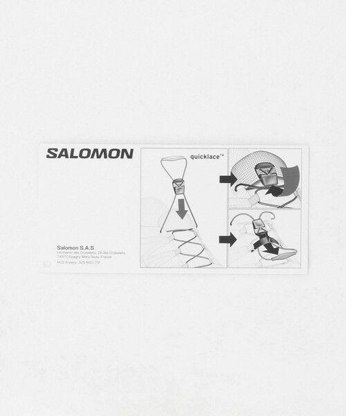 BEAUTY&YOUTH UNITED ARROWS / ビューティー&ユース ユナイテッドアローズ スニーカー | 【国内EXCLUSIVE】＜Salomon＞XT-WHISPER ブラック/スニーカー | 詳細11