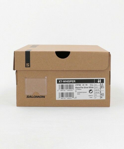 BEAUTY&YOUTH UNITED ARROWS / ビューティー&ユース ユナイテッドアローズ スニーカー | 【国内EXCLUSIVE】＜Salomon＞XT-WHISPER ブラック/スニーカー | 詳細14