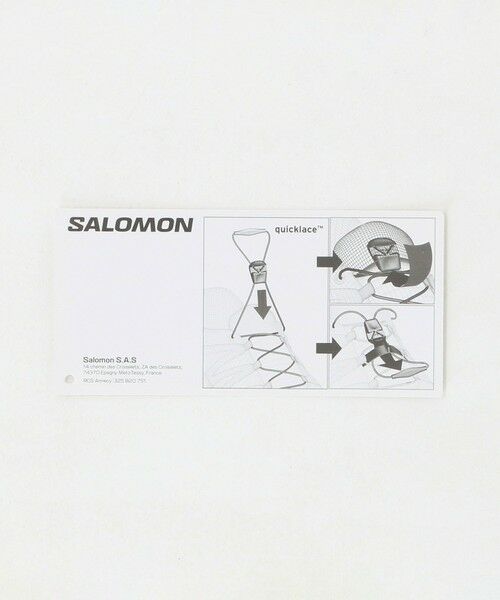 BEAUTY&YOUTH UNITED ARROWS / ビューティー&ユース ユナイテッドアローズ スニーカー | 【国内EXCLUSIVE】＜Salomon＞XT-WHISPER シルバーカラー/スニーカー | 詳細15