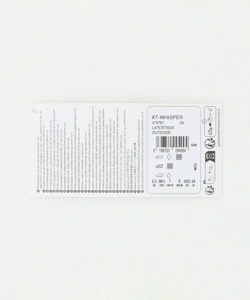 BEAUTY&YOUTH UNITED ARROWS / ビューティー&ユース ユナイテッドアローズ スニーカー | 【国内EXCLUSIVE】＜Salomon＞XT-WHISPER シルバーカラー/スニーカー | 詳細16