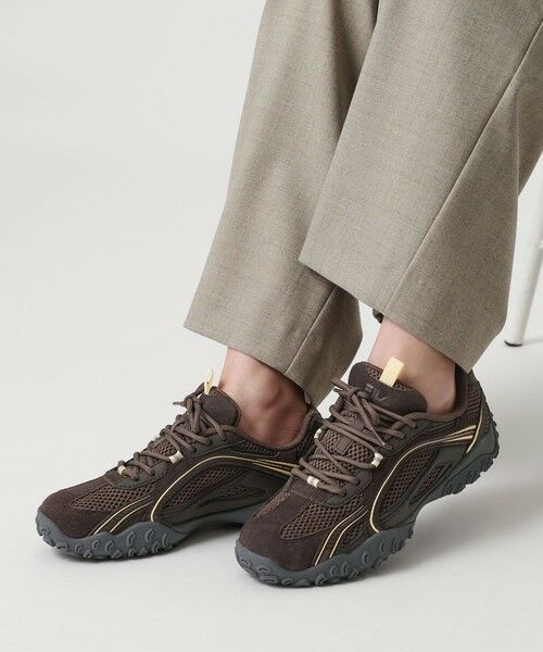 BEAUTY & YOUTH UNITED ARROWS/ビューティー&ユース ユナイテッドアローズ <FILA>エシャッペ MS LJ/スニーカー DK. BROWN 24cm BEAUTY & YOUTH UNITED ARROWS/ビューティー&ユース ユナイテッドアローズ <FILA>エシャッペ MS LJ/スニーカー DK. BROWN 24cm