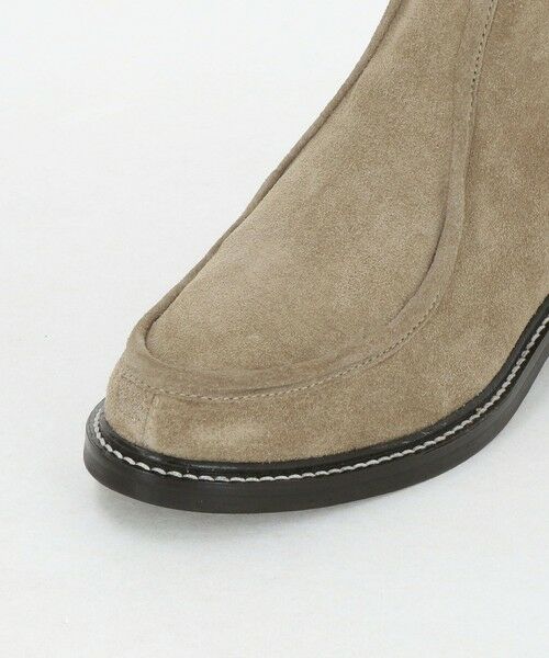 BEAUTY&YOUTH UNITED ARROWS / ビューティー&ユース ユナイテッドアローズ ブーツ（ロング丈） | スエード Uチップ ショートブーツ | 詳細11