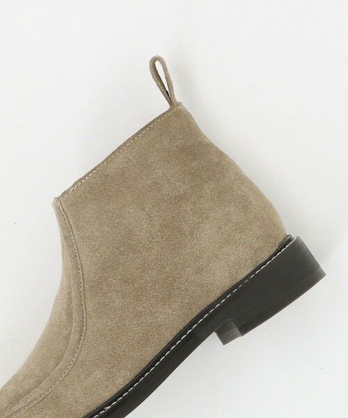 BEAUTY&YOUTH UNITED ARROWS / ビューティー&ユース ユナイテッドアローズ ブーツ（ロング丈） | スエード Uチップ ショートブーツ | 詳細12