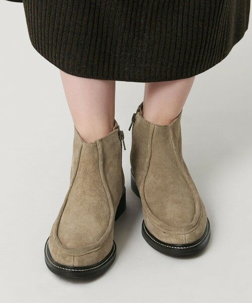 BEAUTY&YOUTH UNITED ARROWS / ビューティー&ユース ユナイテッドアローズ ブーツ（ロング丈） | スエード Uチップ ショートブーツ | 詳細2