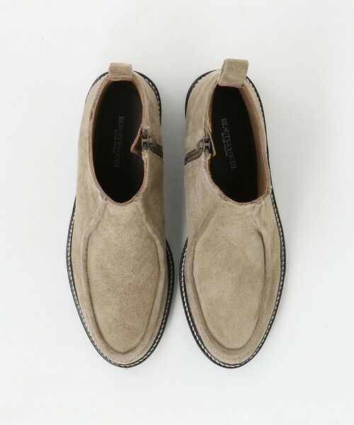 BEAUTY&YOUTH UNITED ARROWS / ビューティー&ユース ユナイテッドアローズ ブーツ（ロング丈） | スエード Uチップ ショートブーツ | 詳細6