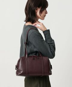 JAS M.B. 赤 レザー ボストンバッグ JAS レザー 赤 ボストンバッグ M.B.