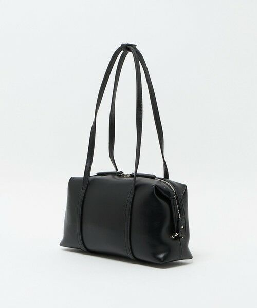 BEAUTY&YOUTH UNITED ARROWS / ビューティー&ユース ユナイテッドアローズ ボストンバッグ | レザーライク ジップ スクエア ボストンバッグ | 詳細4