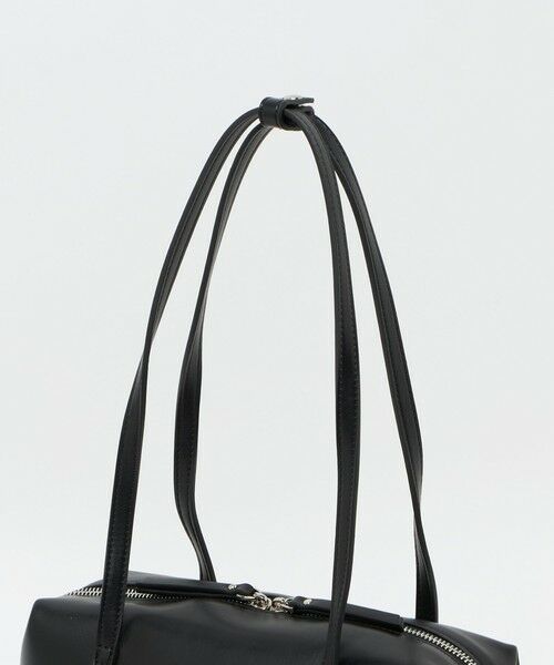 BEAUTY&YOUTH UNITED ARROWS / ビューティー&ユース ユナイテッドアローズ ボストンバッグ | レザーライク ジップ スクエア ボストンバッグ | 詳細5