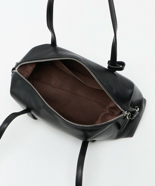 BEAUTY&YOUTH UNITED ARROWS / ビューティー&ユース ユナイテッドアローズ ボストンバッグ | レザーライク ジップ スクエア ボストンバッグ | 詳細6