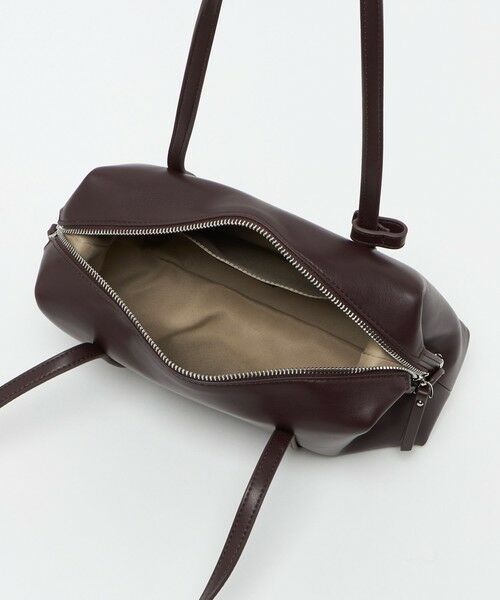 BEAUTY&YOUTH UNITED ARROWS / ビューティー&ユース ユナイテッドアローズ ボストンバッグ | レザーライク ジップ スクエア ボストンバッグ | 詳細15