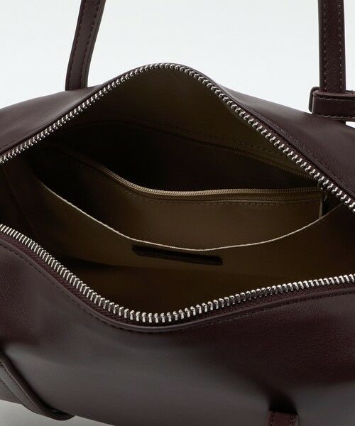 BEAUTY&YOUTH UNITED ARROWS / ビューティー&ユース ユナイテッドアローズ ボストンバッグ | レザーライク ジップ スクエア ボストンバッグ | 詳細16