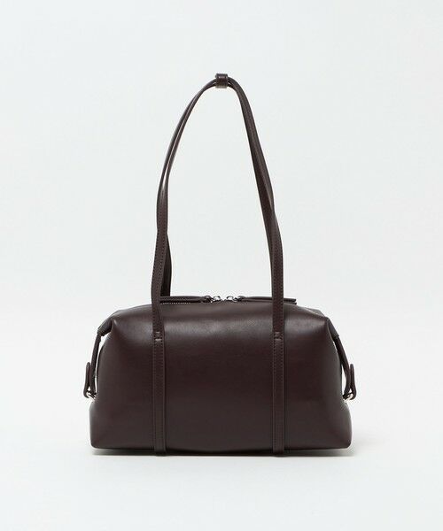 BEAUTY&YOUTH UNITED ARROWS / ビューティー&ユース ユナイテッドアローズ ボストンバッグ | レザーライク ジップ スクエア ボストンバッグ | 詳細9