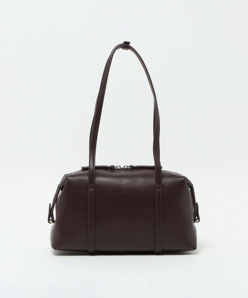 BEAUTY&YOUTH UNITED ARROWS / ビューティー&ユース ユナイテッドアローズ ボストンバッグ | レザーライク ジップ スクエア ボストンバッグ | 詳細11