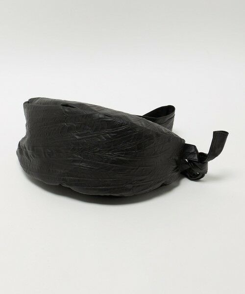 BEAUTY&YOUTH UNITED ARROWS / ビューティー&ユース ユナイテッドアローズ ショルダーバッグ | レザーライク ギャザー ショルダーバッグ | 詳細8