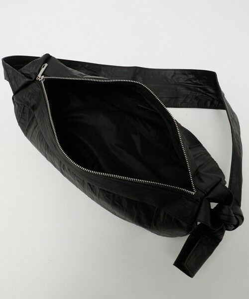 BEAUTY&YOUTH UNITED ARROWS / ビューティー&ユース ユナイテッドアローズ ショルダーバッグ | レザーライク ギャザー ショルダーバッグ | 詳細9