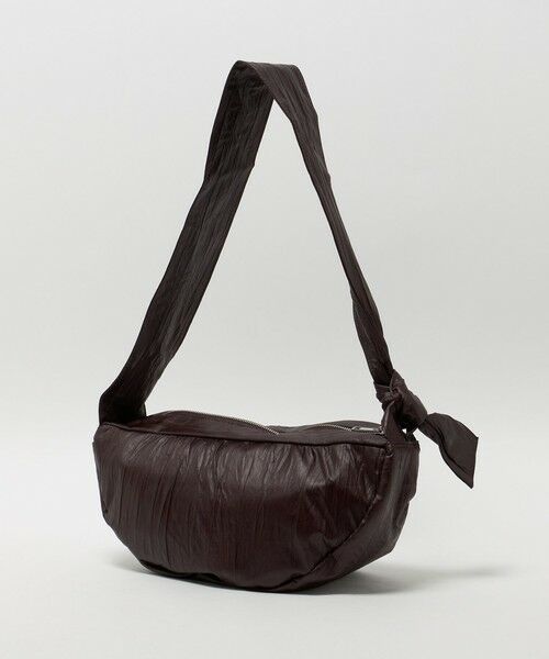 BEAUTY&YOUTH UNITED ARROWS / ビューティー&ユース ユナイテッドアローズ ショルダーバッグ | レザーライク ギャザー ショルダーバッグ | 詳細19