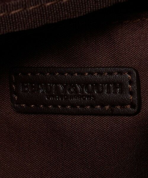BEAUTY&YOUTH UNITED ARROWS / ビューティー&ユース ユナイテッドアローズ ショルダーバッグ | レザーライク ギャザー ショルダーバッグ | 詳細24
