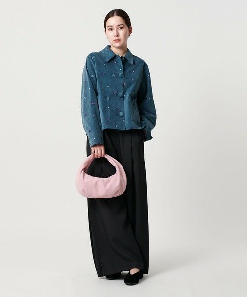 BEAUTY&YOUTH UNITED ARROWS / ビューティー&ユース ユナイテッドアローズ ショルダーバッグ | ムーン タック ミニ ワンショルダーバッグ | 詳細10