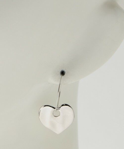 BEAUTY&YOUTH UNITED ARROWS / ビューティー&ユース ユナイテッドアローズ ピアス・イヤリング | タタキ ハート フープピアス | 詳細7