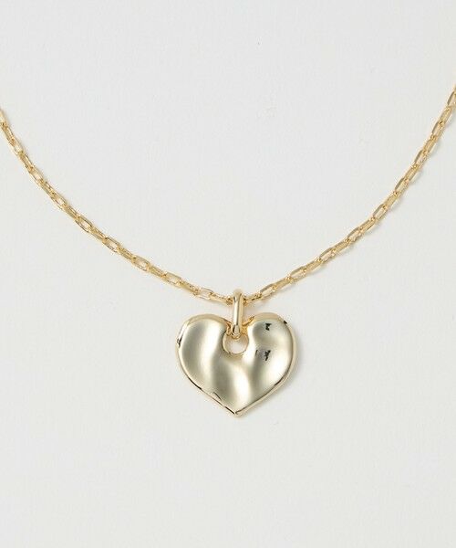 BEAUTY&YOUTH UNITED ARROWS / ビューティー&ユース ユナイテッドアローズ ネックレス・ペンダント・チョーカー | タタキ ハート ネックレス | 詳細3