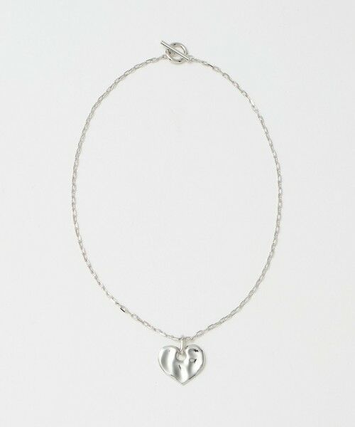 BEAUTY&YOUTH UNITED ARROWS / ビューティー&ユース ユナイテッドアローズ ネックレス・ペンダント・チョーカー | タタキ ハート ネックレス | 詳細7