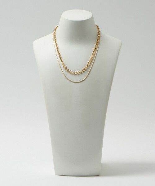 BEAUTY&YOUTH UNITED ARROWS / ビューティー&ユース ユナイテッドアローズ ネックレス・ペンダント・チョーカー | 2セット メタル ネックレス 4WAY | 詳細8