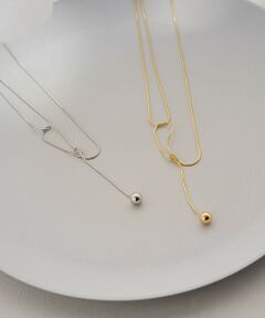 BEAUTY&YOUTH UNITED ARROWS / ビューティー&ユース ユナイテッドアローズ ネックレス・ペンダント・チョーカー | ノット ワンボール ネックレス