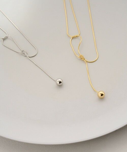BEAUTY&YOUTH UNITED ARROWS / ビューティー&ユース ユナイテッドアローズ ネックレス・ペンダント・チョーカー | ノット ワンボール ネックレス | 詳細8