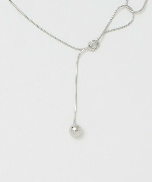 BEAUTY&YOUTH UNITED ARROWS / ビューティー&ユース ユナイテッドアローズ ネックレス・ペンダント・チョーカー | ノット ワンボール ネックレス | 詳細10